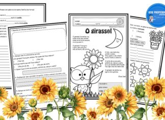 Atividade diagnóstica – O Girassol Atividade diagnóstica - O Girassol