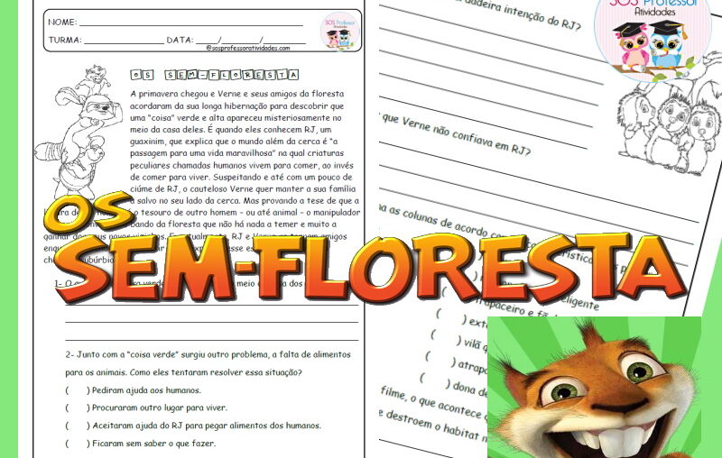 os sem floresta