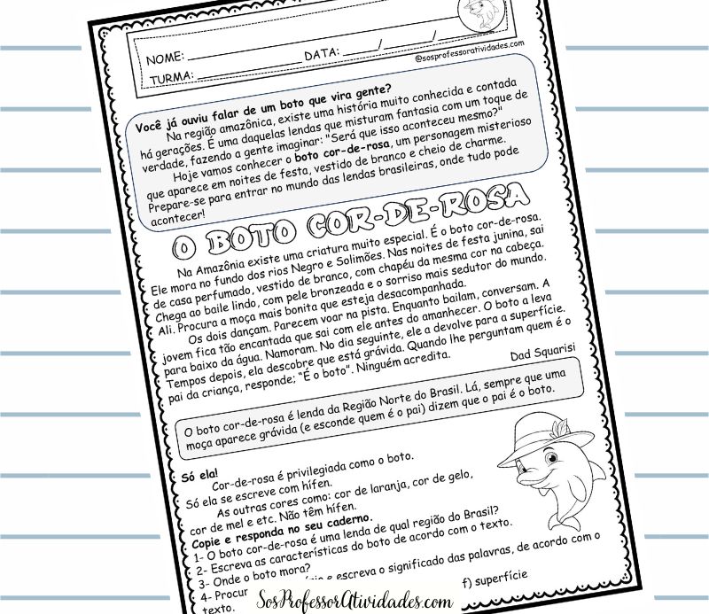 O boto cor-de-rosa