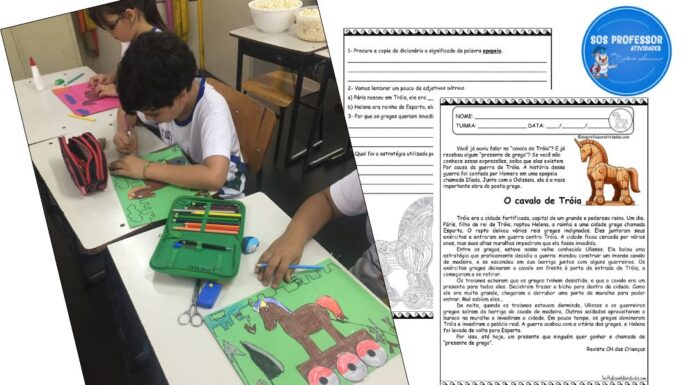 O cavalo de Tróia O cavalo de Tróia