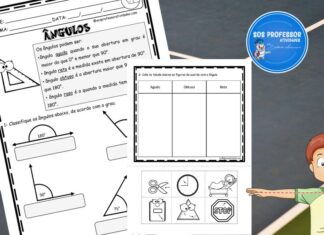 Identificando ângulos Identificando ângulos