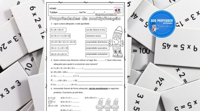 Propriedades da multiplicação Propriedades da multiplicação