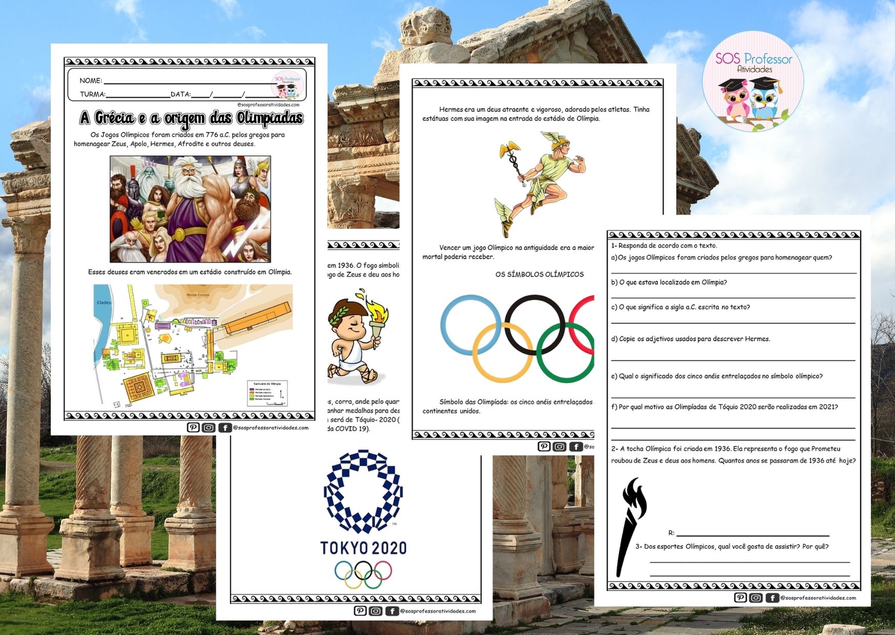 Jogos olimpicos  Live Worksheets