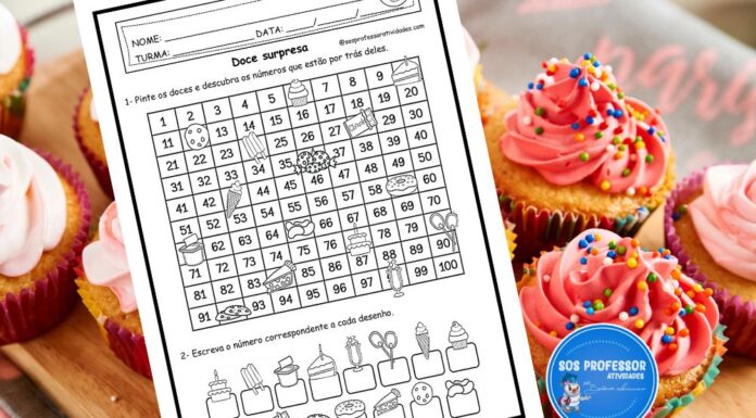 Doce surpresa – Sequência numérica Doce surpresa - Sequência numérica