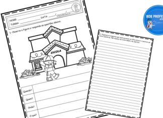 Na escola… Na escola...