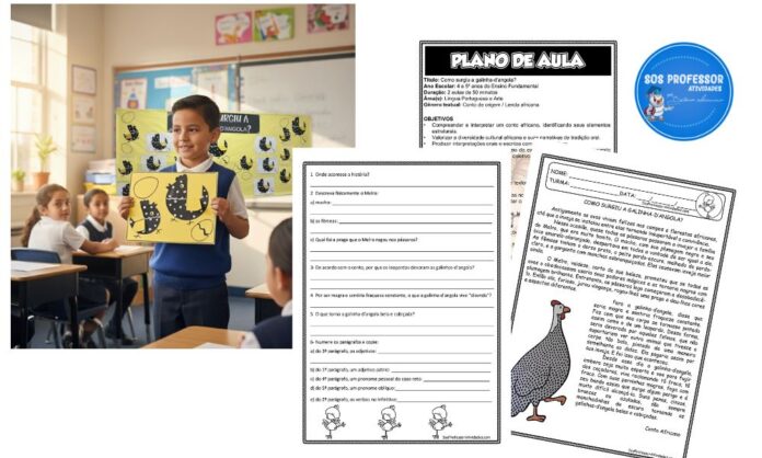 Como surgiu a galinhad'angola?2