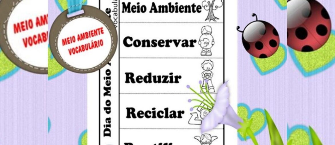 meio ambiente vocabulario
