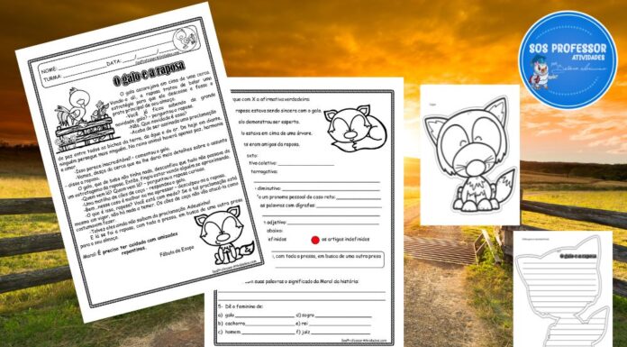 O galo e a raposa O galo e a raposa