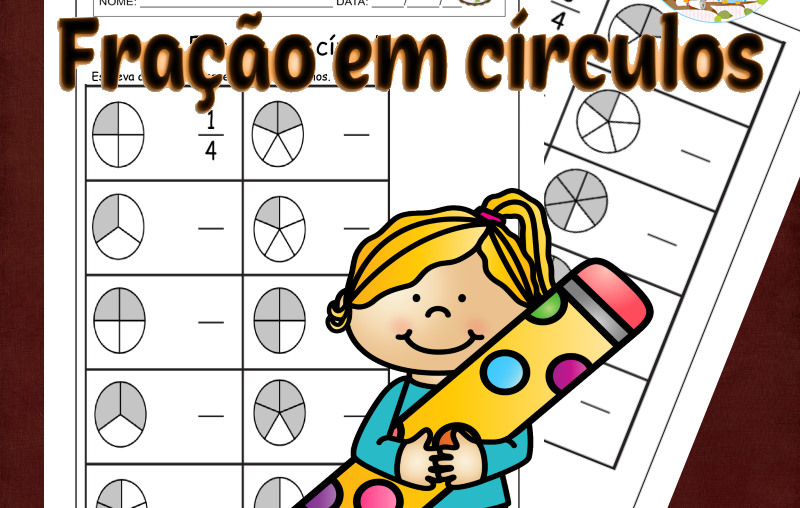 Fração em círculos