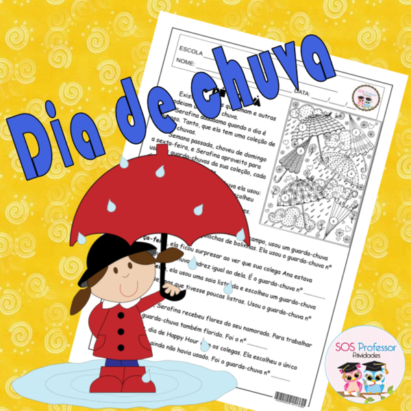 Dia de chuva - SOS Professor Atividades - Inferência
