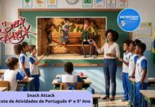 Snack Attack – Pacote de atividades 4º e 5º ano Snack Attack