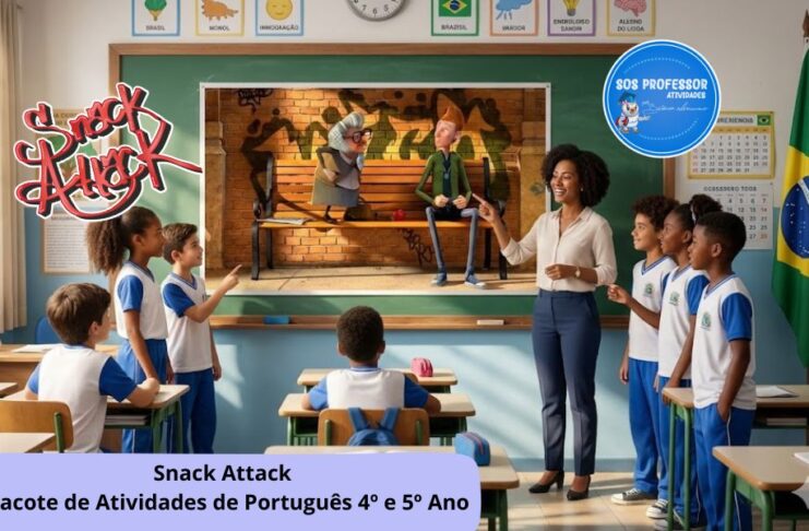 Snack Attack – Pacote de atividades 4º e 5º ano Snack Attack
