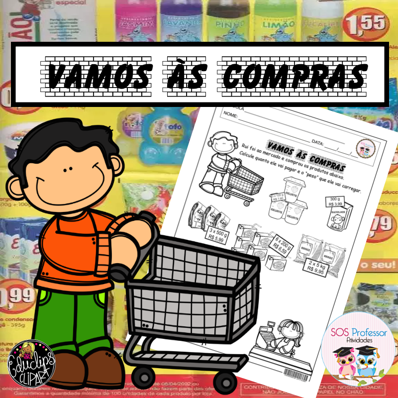 Jogo Matemática das Compras