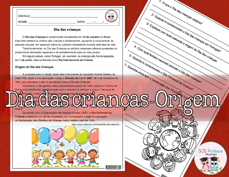 Atividades diagnósticas Matemática 5º ano - Loja da Coruja Pedagógica