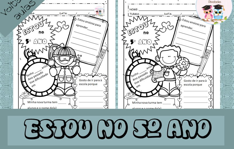 Estou no 5º ano