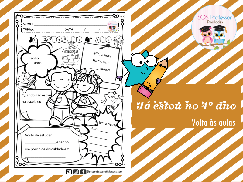 4º ano – Página: 5 – Professora Graziella – Atividades e tarefas prontas  para a sala de aula