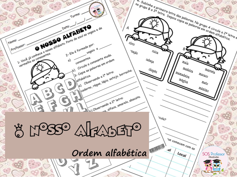 Ordem alfabetca 2 ano - Recursos de ensino