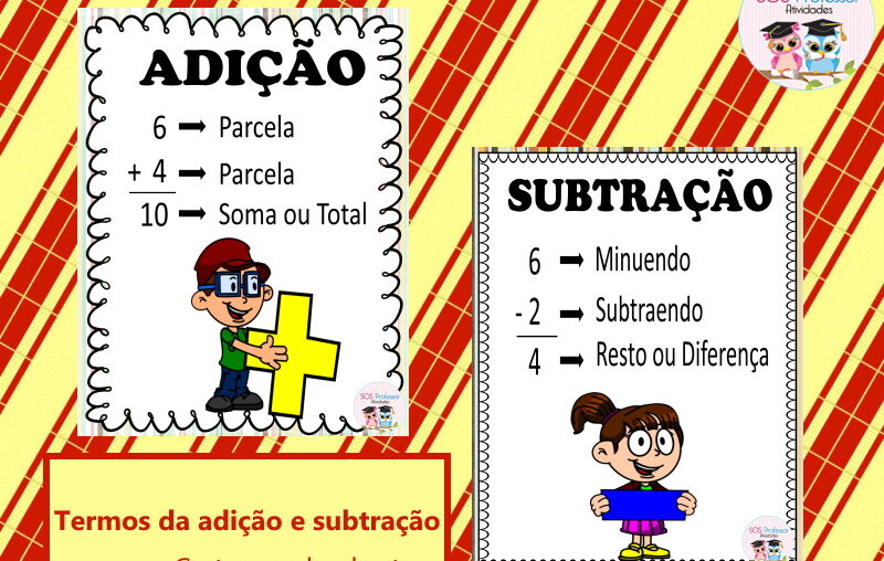 Termos da adição e subtração