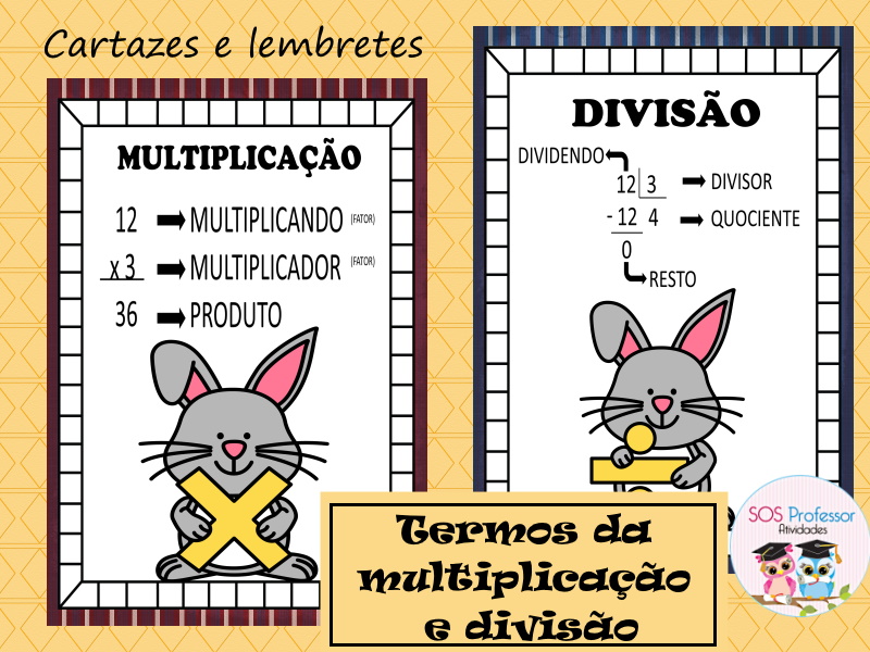 Atividades de Matemática – 5º Ano – Multiplicação e Divisão