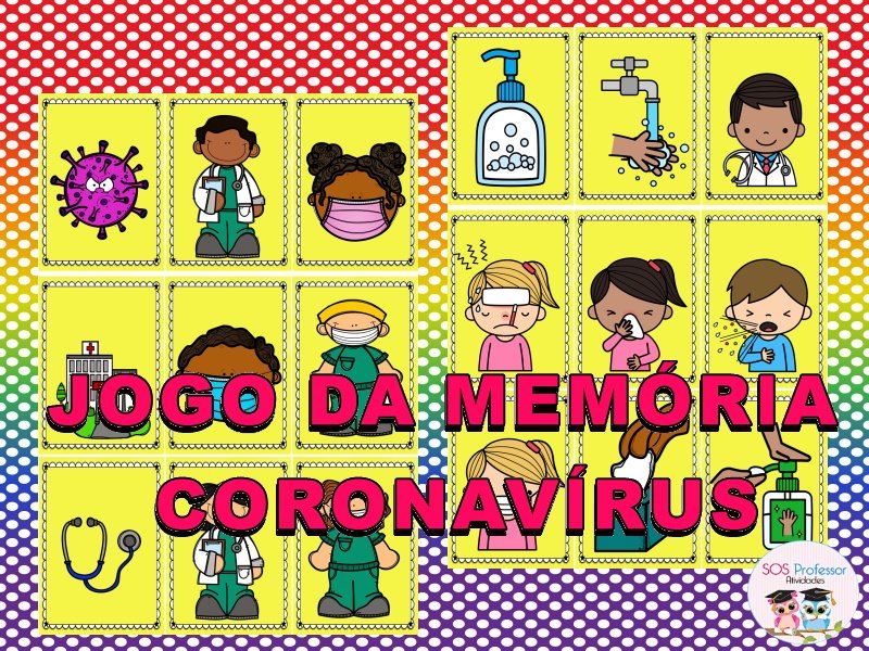 Coronavírus - Jogo da memória