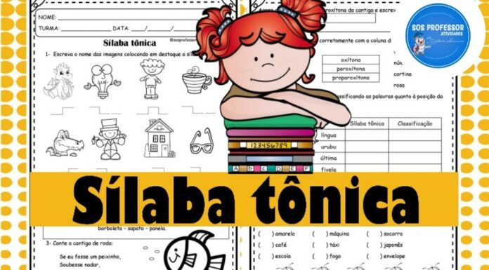 Sílaba tônica Sílaba Tônica