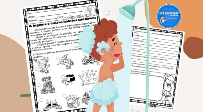 A higiene e outros hábitos saudáveis higiene