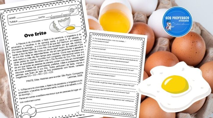 Ovo frito – interpretação de texto ovo frito