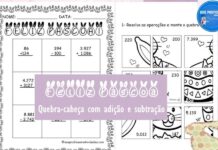 Adição e subtração – Feliz Páscoa!