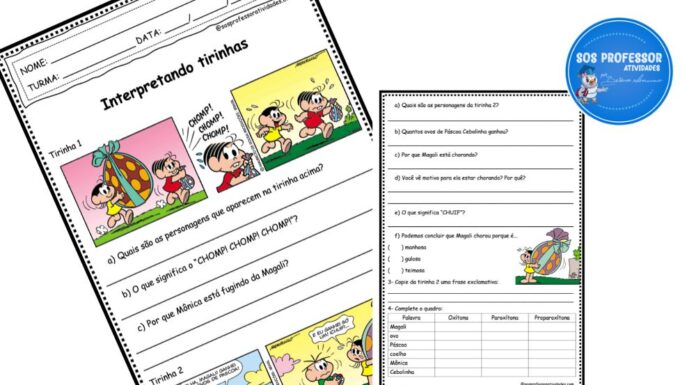 Tirinha da Páscoa Tirinha da Páscoa