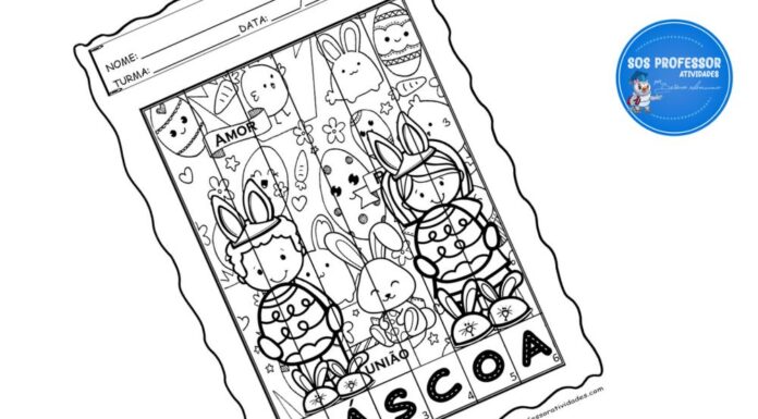 Páscoa Quebra-cabeça Páscoa Quebra-cabeça