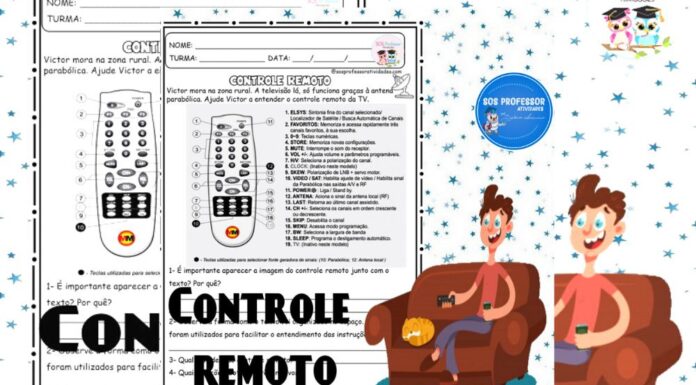 Controle remoto – texto instrucional Controle remoto texto instrucional