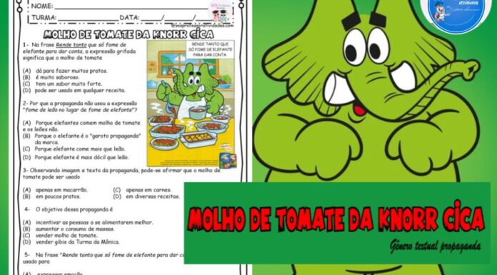 Gênero textual propaganda propaganda