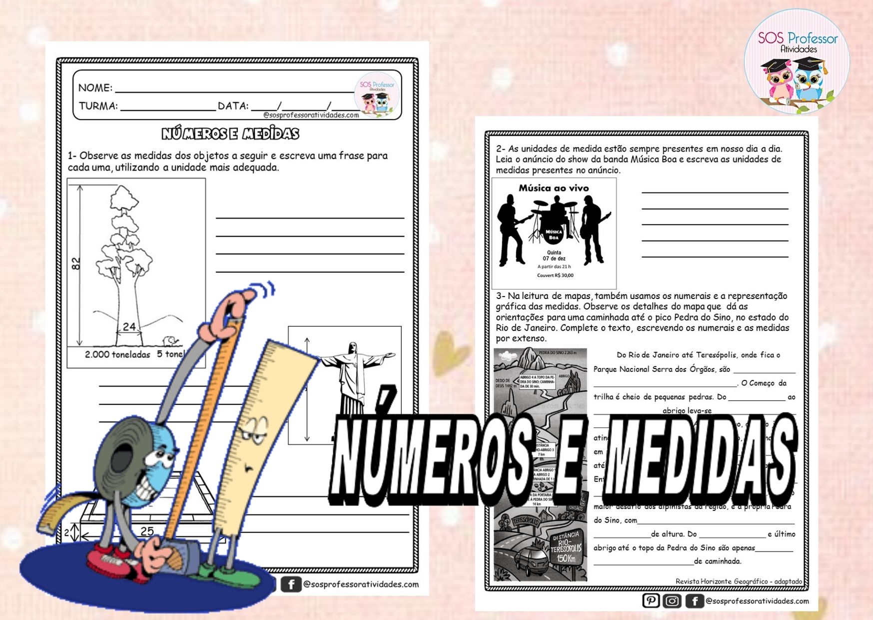 Matemática - Tempo  Atividades de matemática 3ano, Medidas de tempo,  Questões de matemática