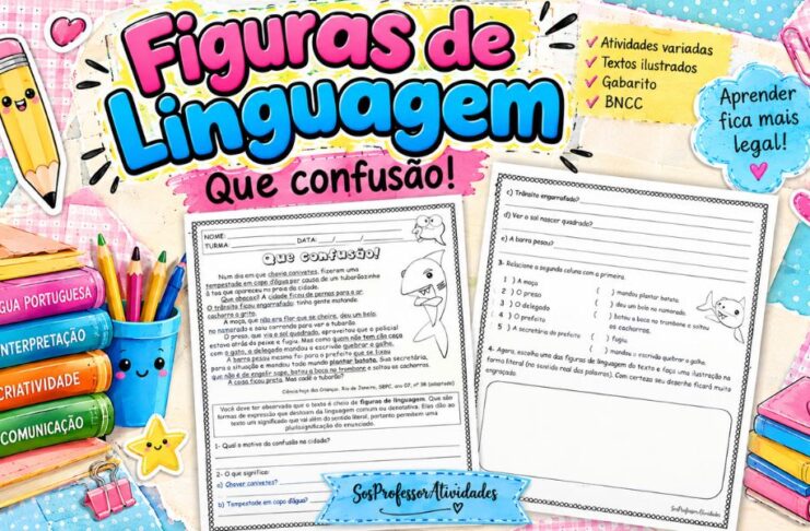 Que confusão! Figuras de linguagem Que confusão