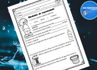 Medidas de Capacidade capacidade