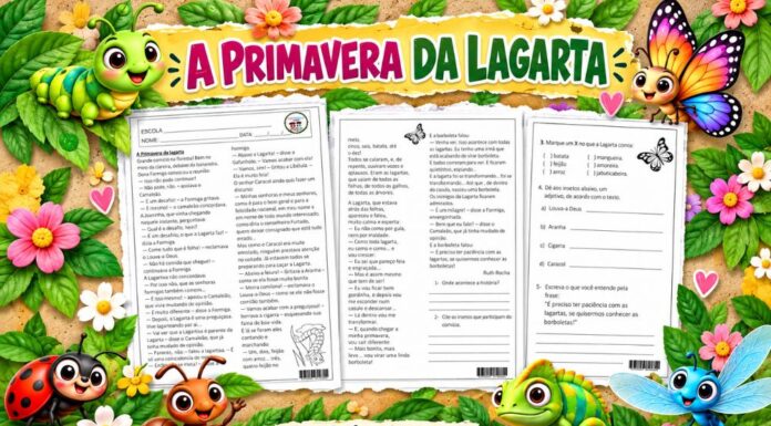 A primavera da lagarta A primavera da lagarta
