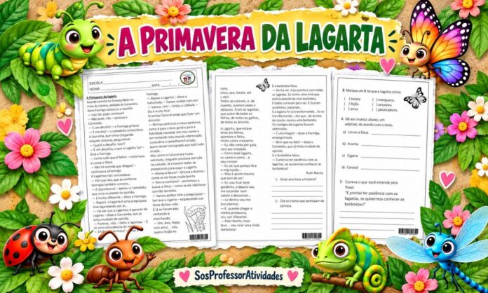 A primavera da lagarta