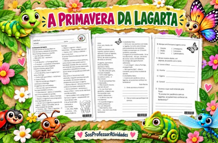 A primavera da lagarta A primavera da lagarta