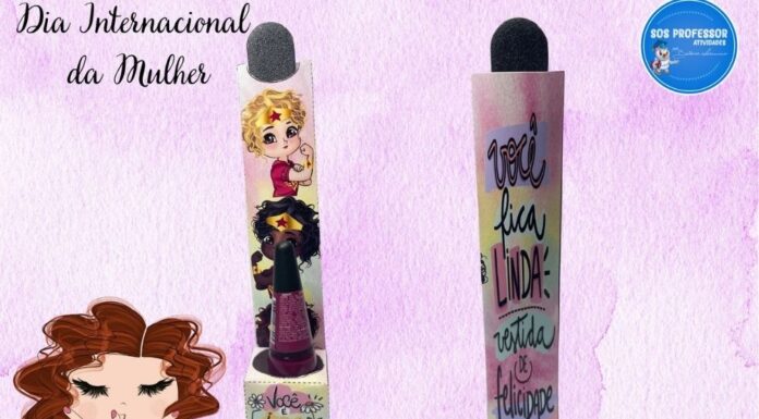 Esmalte e lixa – Dia da mulher 3 Mulher Esmalte e lixa