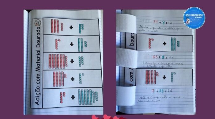 Adição com Material Dourado 2 adição com material dourado 2