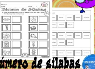 Número de sílabas Número de sílabas