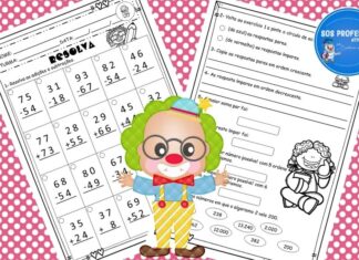 Resolvendo adições e subtrações adições e subtrações