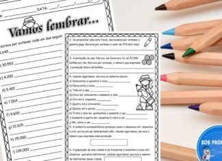 Sistema de numeração decimal – Vamos lembrar… sistema de numeração decimal