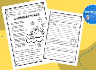 Tempos verbais – A estrela dorminhoca tempos verbais