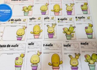 Folha para plano de aula plano de aula