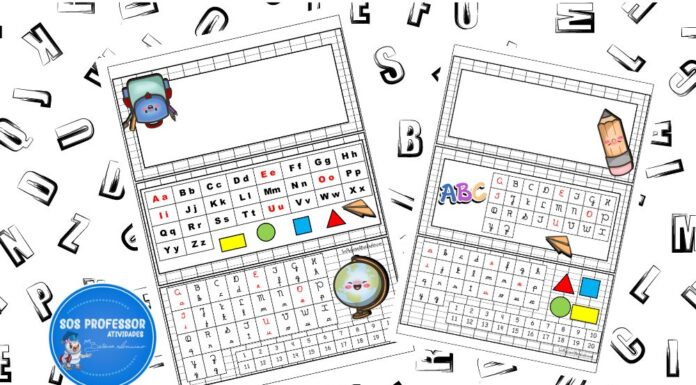 Letra cursiva – Crachá de mesa letra cursiva