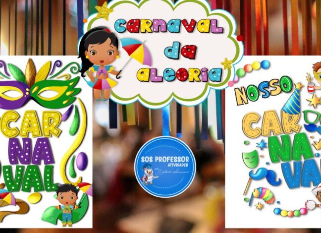 Personagens do Carnaval - SOS Professor Atividades - 3º ano