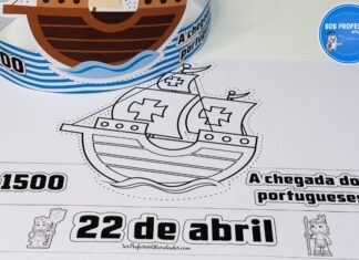 A Chegada dos portugueses – Chapéu temático A Chegada dos portugueses - Chapéu temático