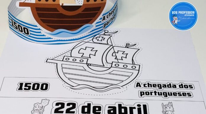 A Chegada dos portugueses – Chapéu temático A Chegada dos portugueses - Chapéu temático