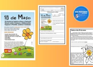 Interpretação de cartaz – 18 de maio Interpretação de cartaz -18 de maio